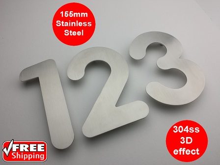 155mm stainless number 123 1