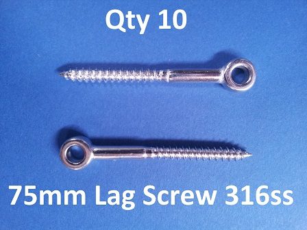 stainless lag screw 6