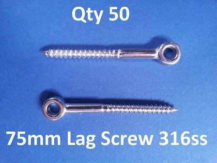 stainless lag screw 8