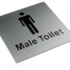 braille sign male toilet silver 2