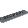Braille exit ground 2