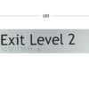 Braille exit level2 4