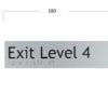 Braille exit level4 4