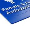 Braille female and female ambulant blue 3