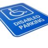 Disabled parking sign 1