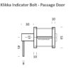 drawing klikka indicator passage door