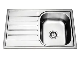 Kitchen Sink Stainless Steel Single RIGHT hand bowl