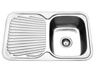 NDIS SDA Kitchen Sink Stainless Steel RIGHT BOWL Single bowl 780 x 480 x 150